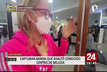 Los Olivos: capturan a peligrosa banda criminal que asaltó centro de belleza