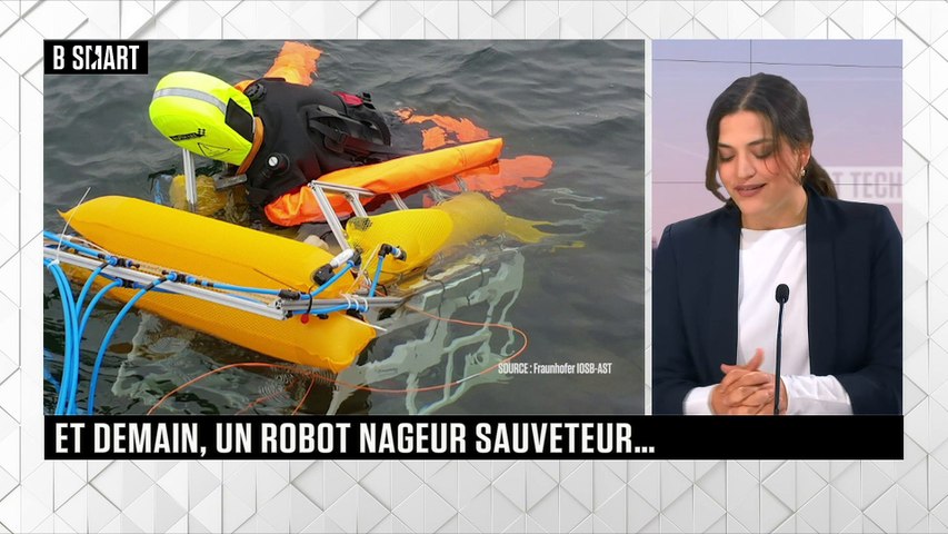 UN ROBOT NAGEUR SAUVETEUR