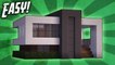 MINECRAFT ! MODERN SMALL HOUSE Tutorial _ How to Build EASY in Minecraft