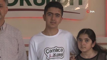 LGS birincisi: "Son güne kadar çalışmayı bırakmadım"