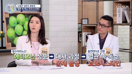 혈관 암살자 호모시스테인의 다양한 악행들 TV CHOSUN 20210701 방송