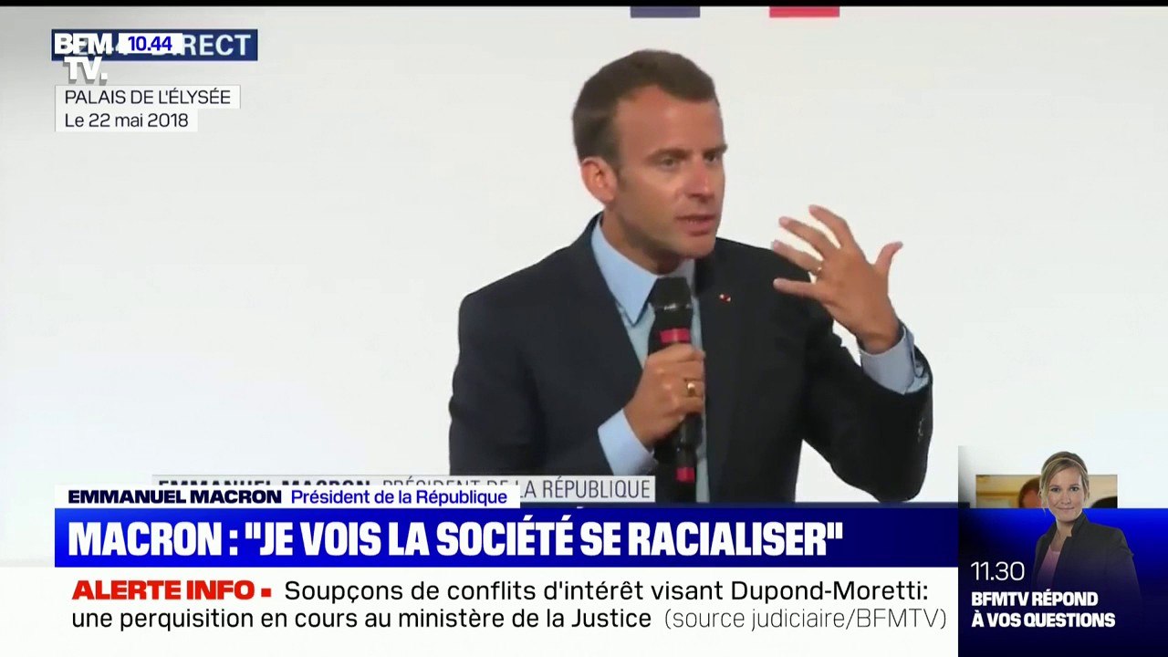 "Je vois la société se racialiser": Emmanuel Macron a-t-il retourné sa veste sur l'intersectionnalité ?