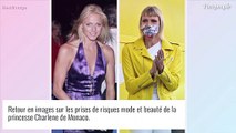 Charlene de Monaco : Crâne rasé, robes osées, mini franges... ses looks les plus audacieux