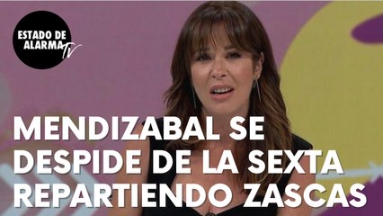 Download Video: Mamen Mendizabal se despide de su programa de La Sexta repartiendo zascas ‘progres’: “Naftalina”