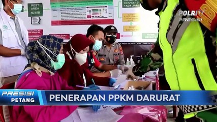 Presiden Jokowi Rilis Kebijakan Pengetatan PPKM Darurat