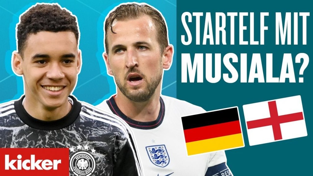 Was geht, EM? | Musiala in der Startelf? - Druck für England als Chance für Deutschland