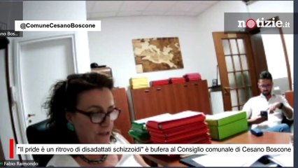 "Pride è un ritrovo di disadattati schizzoidi" polemica in consiglio comunale a Cesano Boscone