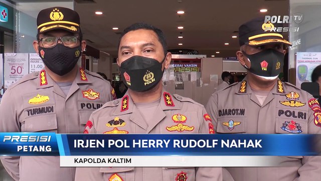 Kapolda Kaltim Tinjau Gerai Vaksinasi Covid-19 Massal di Mal BSB E-Walk Balikpapan