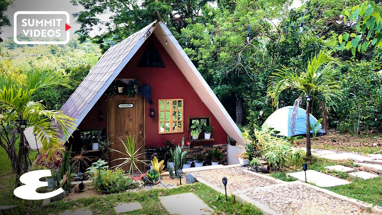 This Family Built A Tiny House With An Indoor Pool, Mini Forest, And Tree House For P350,000