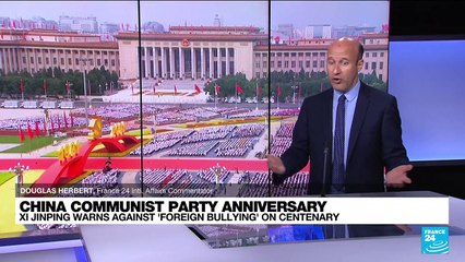 Xi hails 'irreversible' rise of China at 100th birthday of Communist Party