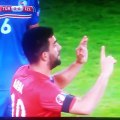 Kazakistan gol atınca Arda Turan