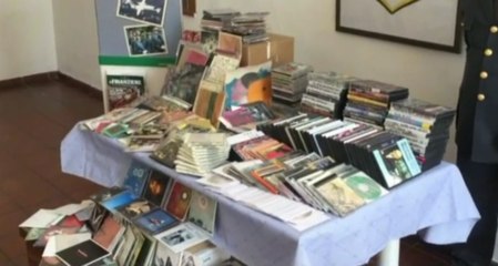 Castelguelfo (BO) - Cd e Dvd pirata sequestrati in un negozio (01.07.21)