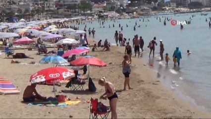 - Didim’de normalleşmenin ilk gününde plajlar doldu