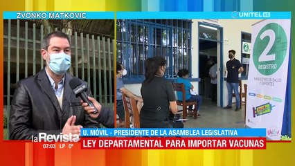 Gobernación cruceña dice que no hay certeza de llegada de más vacunas