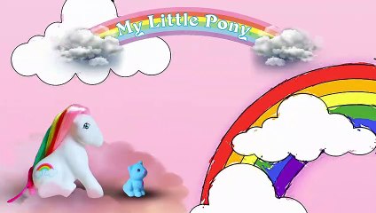MY LITTLE PONY-PRETTY BOW,SKY THE KITTEN AND THE RAINBOW