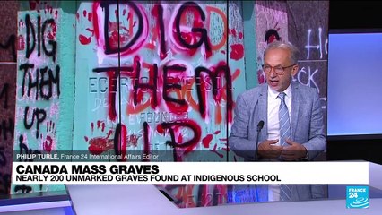 Nearly 200 unmarked graves found at Canada indigenous school
