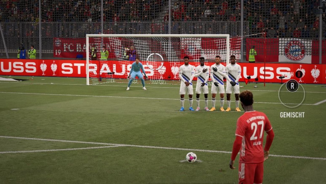 FIFA 21: Grundlagen für den Freistoß