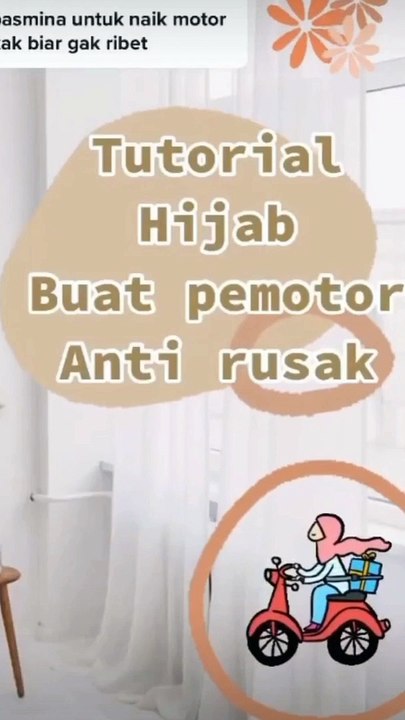 Tutorial hijab sesuai bentuk wajah