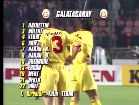 Paris Saint-Germain 4-0 Galatasaray 31.10.1996 - 1996-1997 UEFA Cup Winners' Cup 2nd Round 2nd Leg