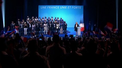 France's far-right National Rally party reelects Le Pen as its leader
