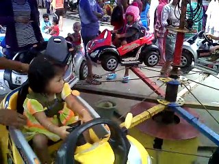 First experience when riding a game in the home area