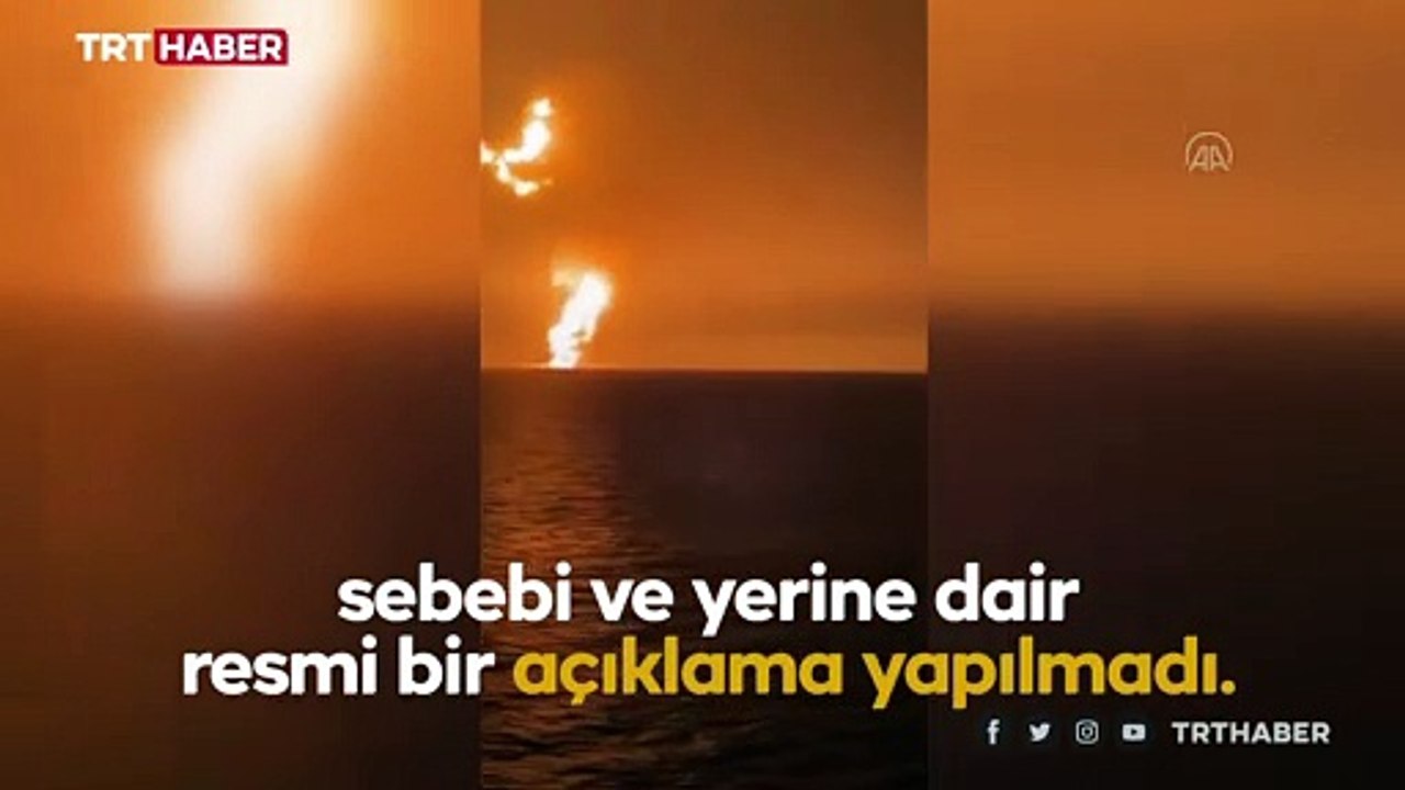 Hazar Denizi'nde büyük patlama