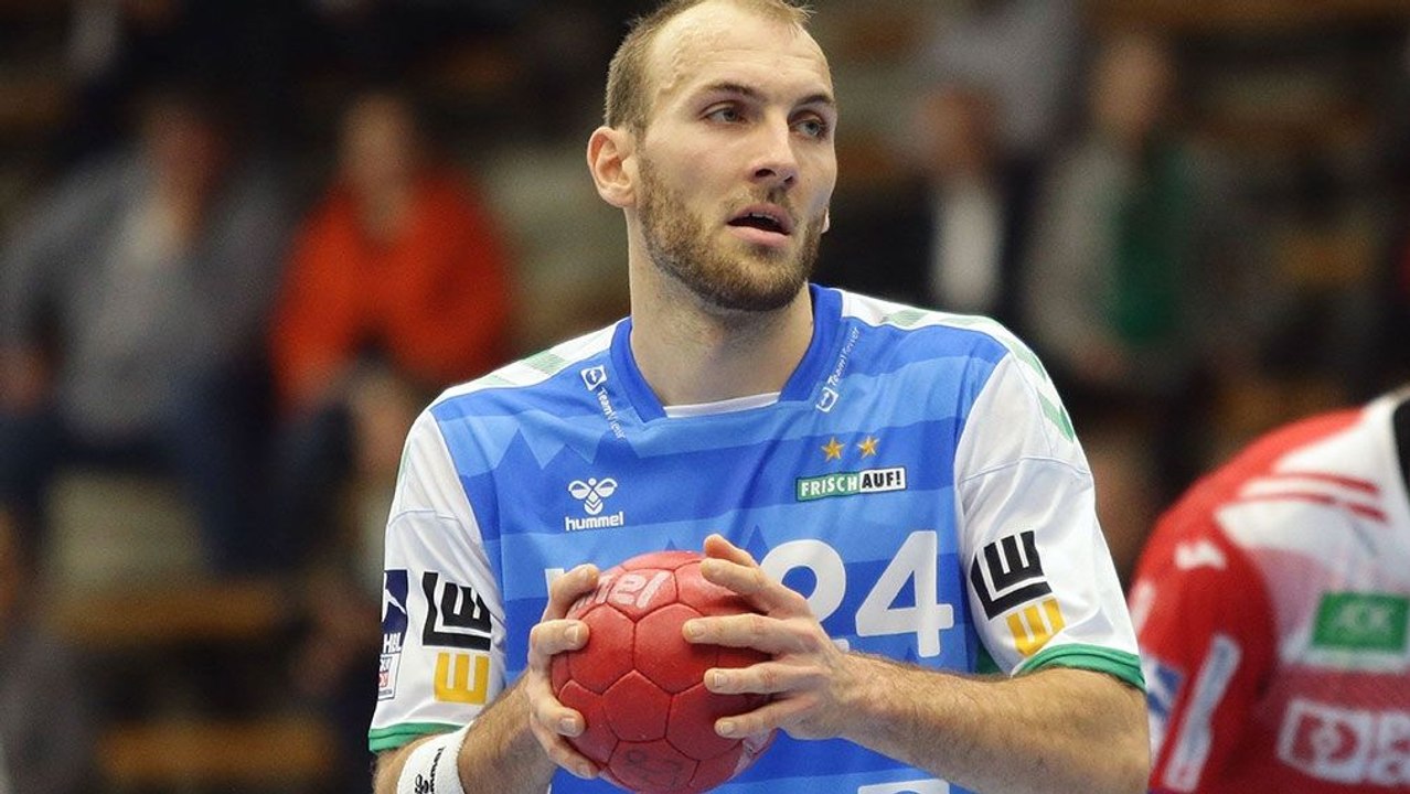 Marcel Schiller stellt seine THW-lastige 'Traum7' auf, Wurftraining mit Frank Carstens