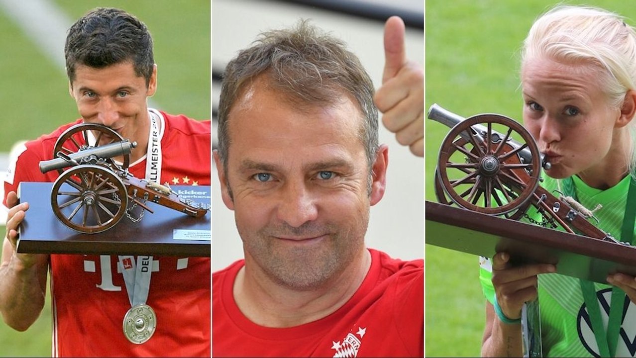 'Die Ergebnisse sprechen für sich' - Auszeichnungen für Harder, Lewandowski und Flick