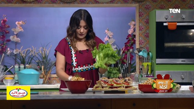 كل يوم أكلة | طريقة عمل سلطة البطاطس الحلوة مع الشيف فيفيان فريد