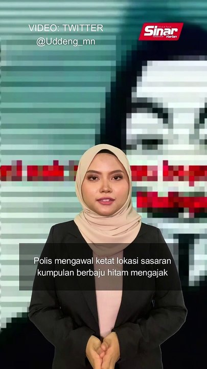 'Black Democracy' dikawal ketat polis