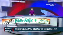 Peringatan Hari Bhayangkara ke-75, Polresta Bandung Musnahkan Ribuan Botol Miras Hasil Sitaan!