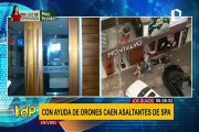 Robo en spa de Los Olivos: Policía logra detención gracias a imágenes de drones