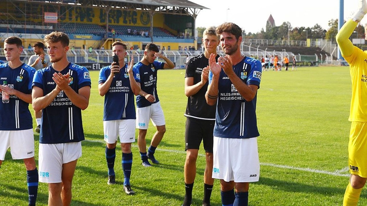 Hitzeschlacht: Chemnitzer FC feiert Final-Einzug
