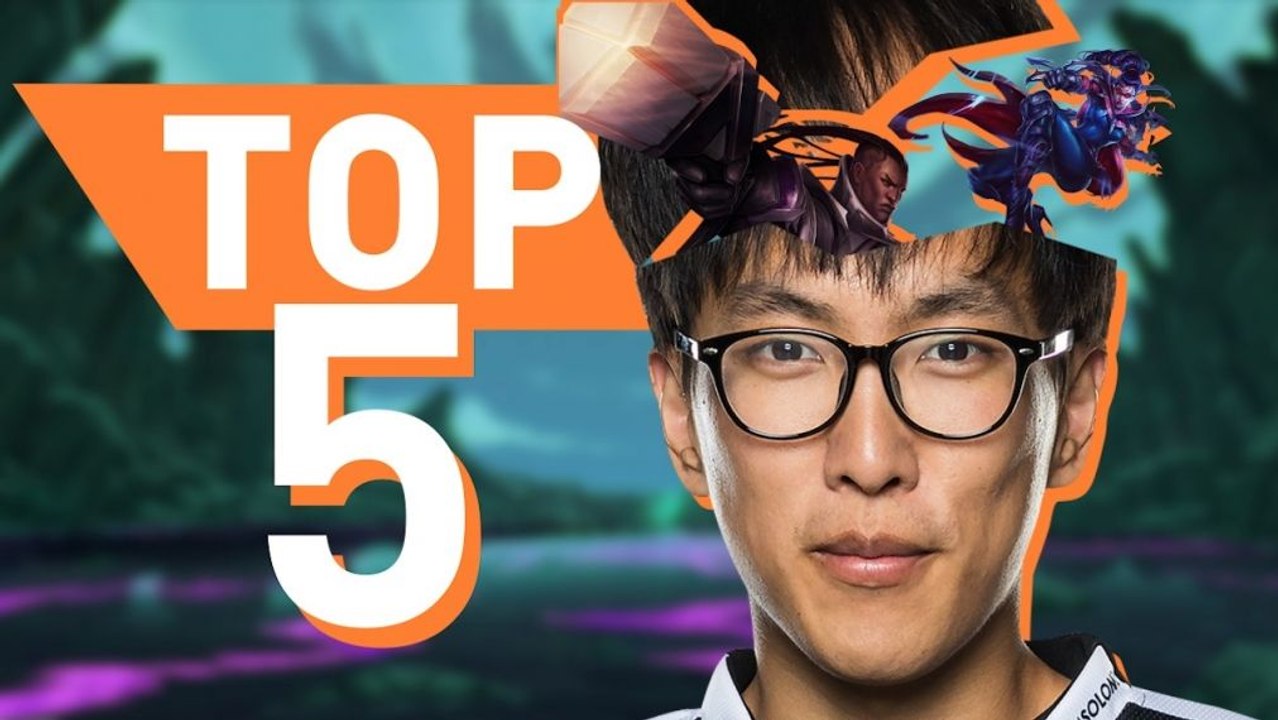 League of Legends TOP 5 PLAYS: Doublelift