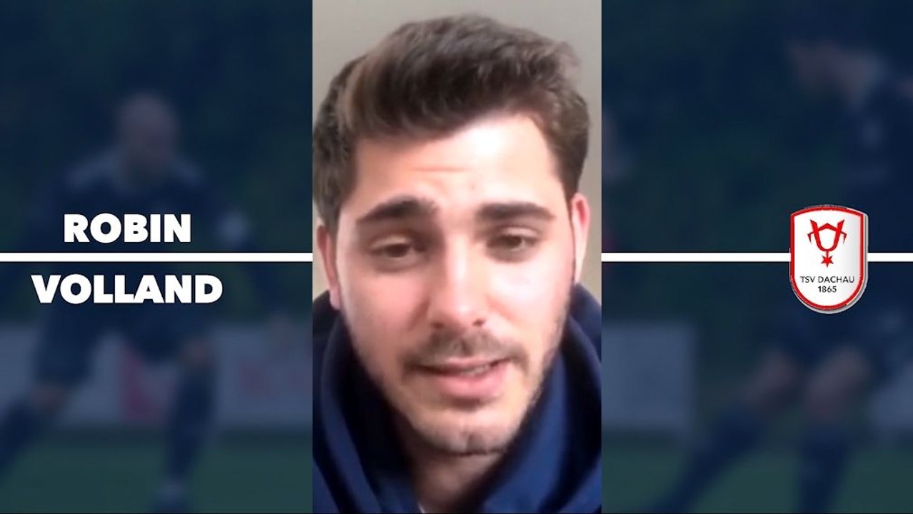 TSV Dachau 1865, Mediendesign-Studium und ein berühmter Name: Robin Volland im Live-Talk