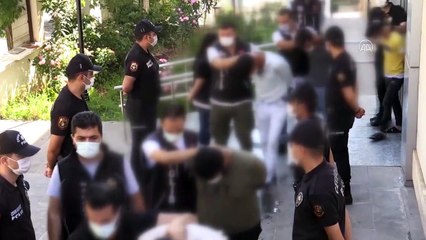 GAZİANTEP - Uyuşturucu operasyonunda gözaltı sayısı 270'e çıktı - 55 zanlı adliyeye sevk edildi