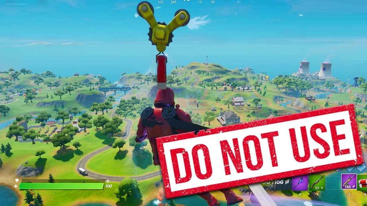 Fortnite: Seilbahn-Glitch lässt einen Charakter dauerhaft fliegen