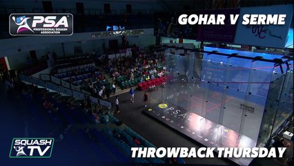 Squash: #Throwback Thursday - Gohar v Serme - Women's World Championships 2015