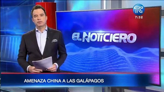Una flota pesquera china amenaza las Islas Galápagos