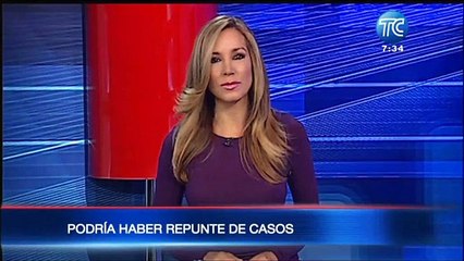 Advierten posile repunte de casos covid en Ecuador