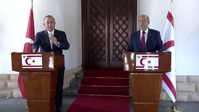 LEFKOŞA (AA) - Dışişleri Bakanı Çavuşoğlu: Kıbrıs Türk halkını azınlık olarak gören bu zihniyeti biz de artık yok sayıyoruz
