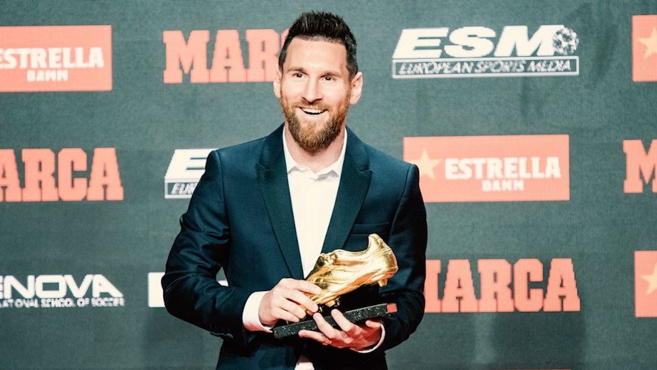 Goldener Schuh für Messi - 'Eine Anerkennung für die Mannschaft!'
