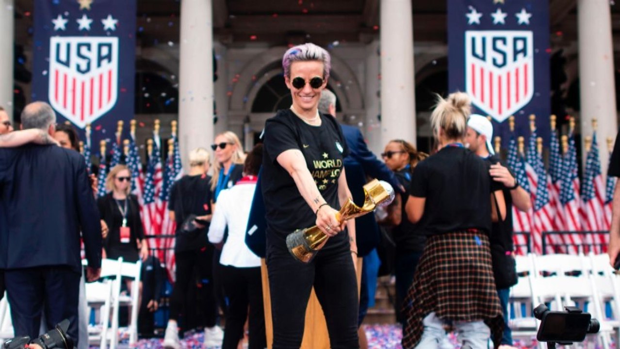 Weltmeisterinnen mit Message - New York feiert die US-Frauen-Nationalmannschaft