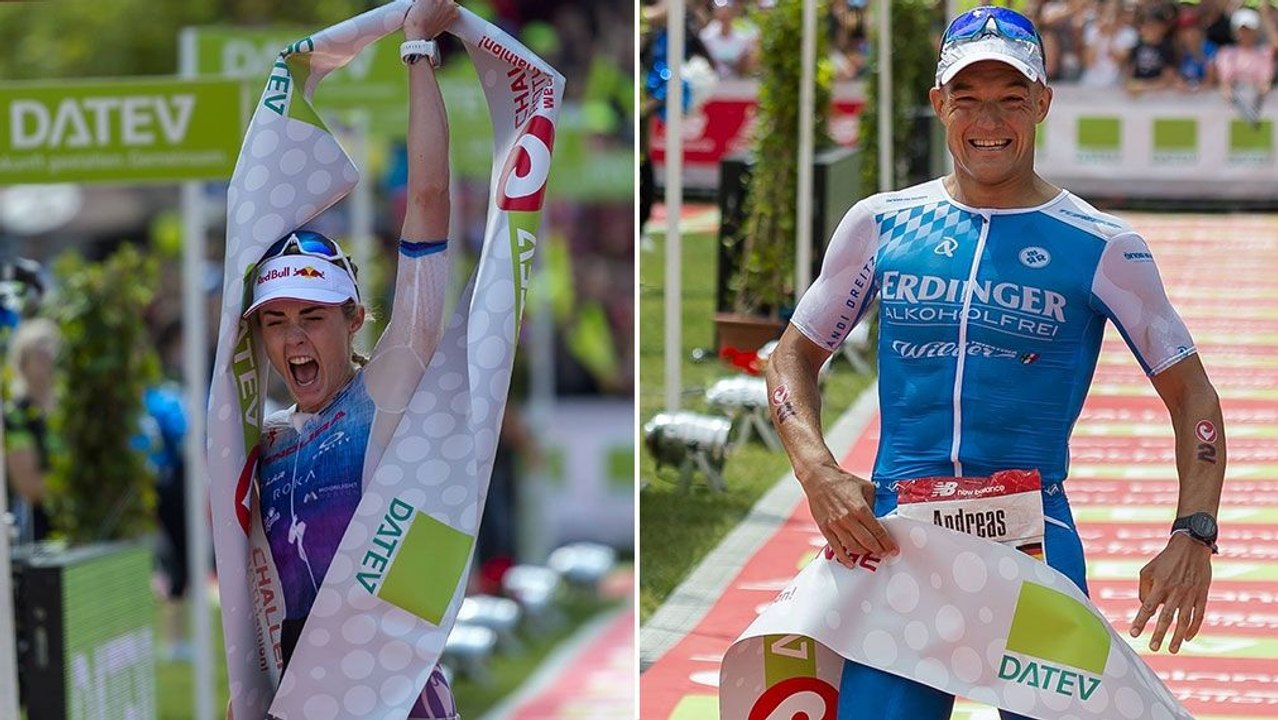Charles-Barclay und Dreitz dominieren Triathlon in Roth