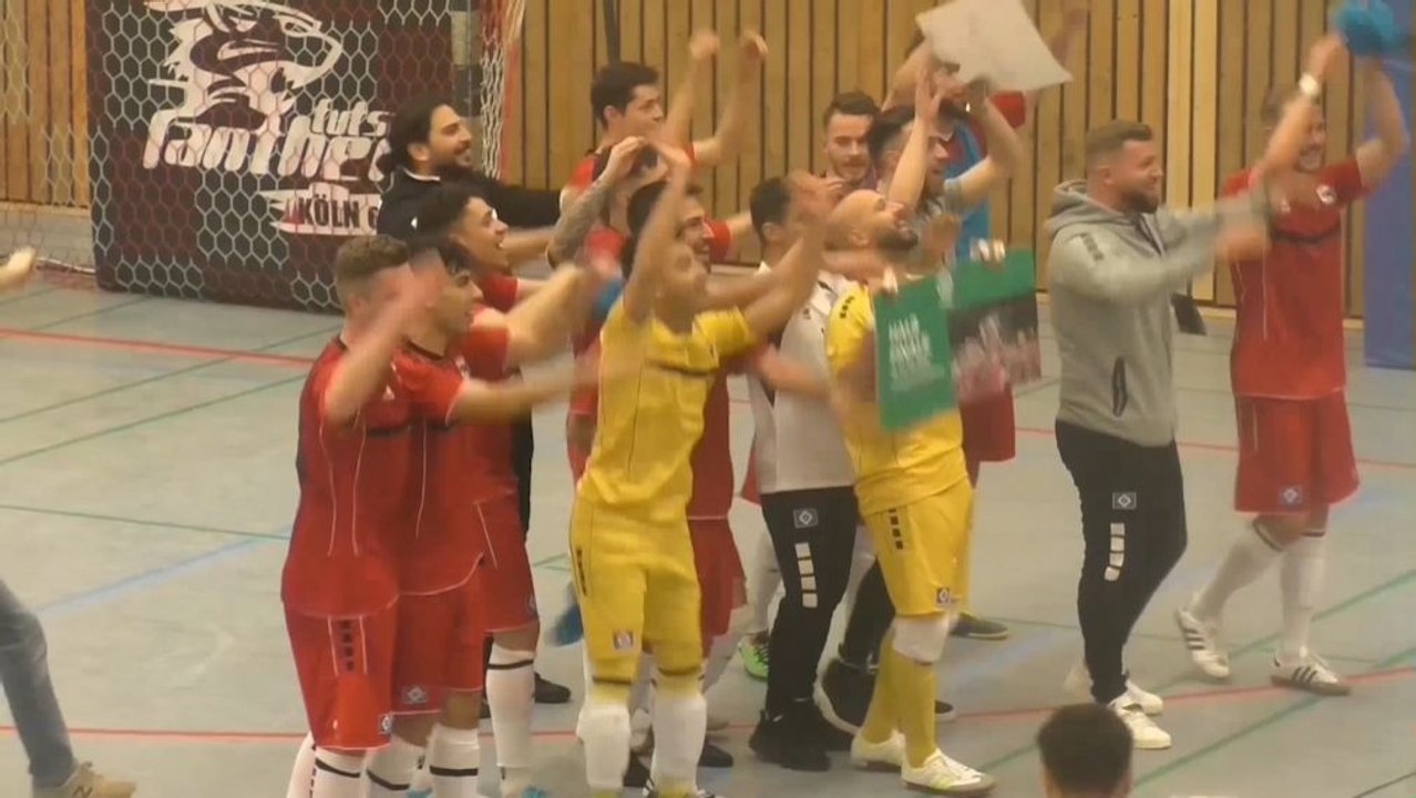 Furioser Sieg gegen Köln: HSV-Panthers im Futsal-Halbfinale