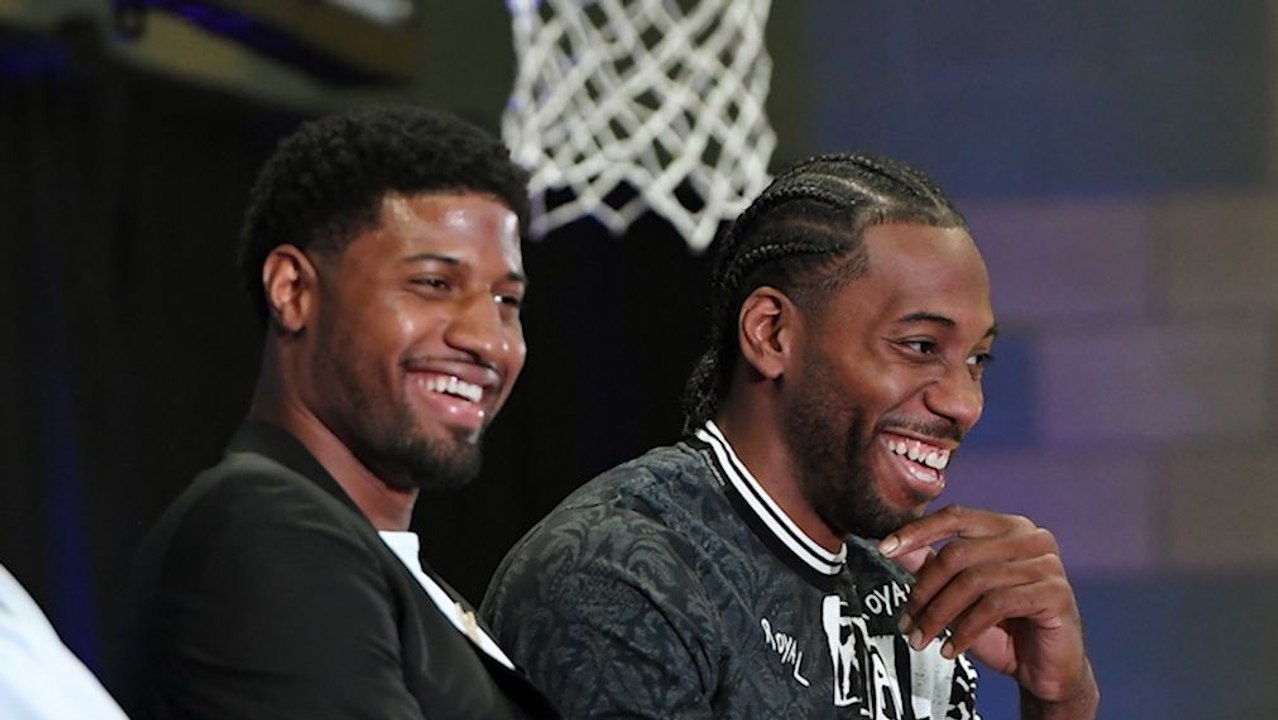 Ekstase in L.A. - Leonard und George bei den Clippers
