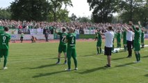 Noch ein Schritt bis zur Regionalliga - Chemie Leipzig siegt im Derby