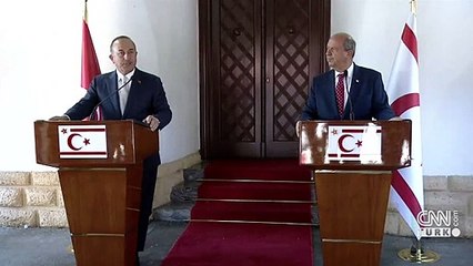 Son dakika... Çavuşoğlu: "Kıbrıs Türk halkını azınlık olarak gören bu zihniyeti biz de artık yok sayıyoruz"