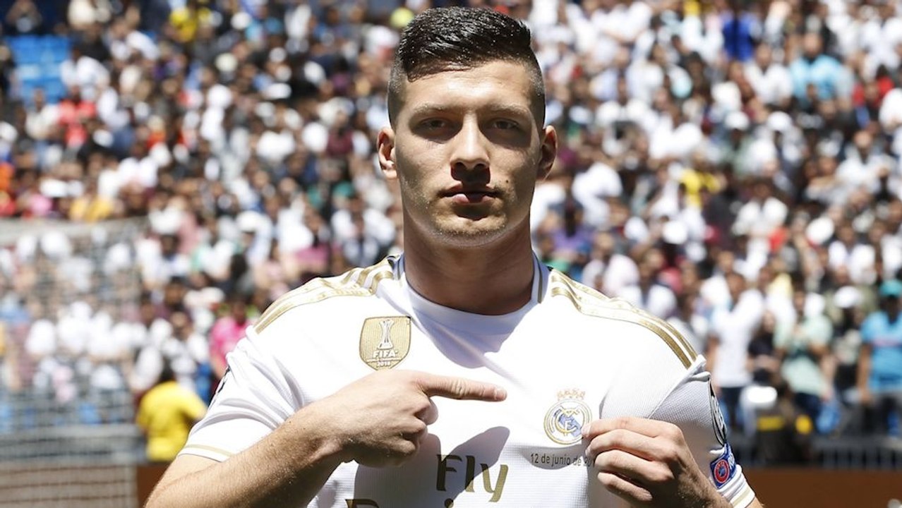 'Der glücklichste Junge der Welt' - Jovic in Madrid vorgestellt