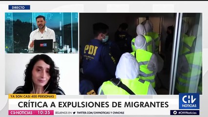 Je$uita$ en la TV por nueva expulsión de inmigrantes - Chv